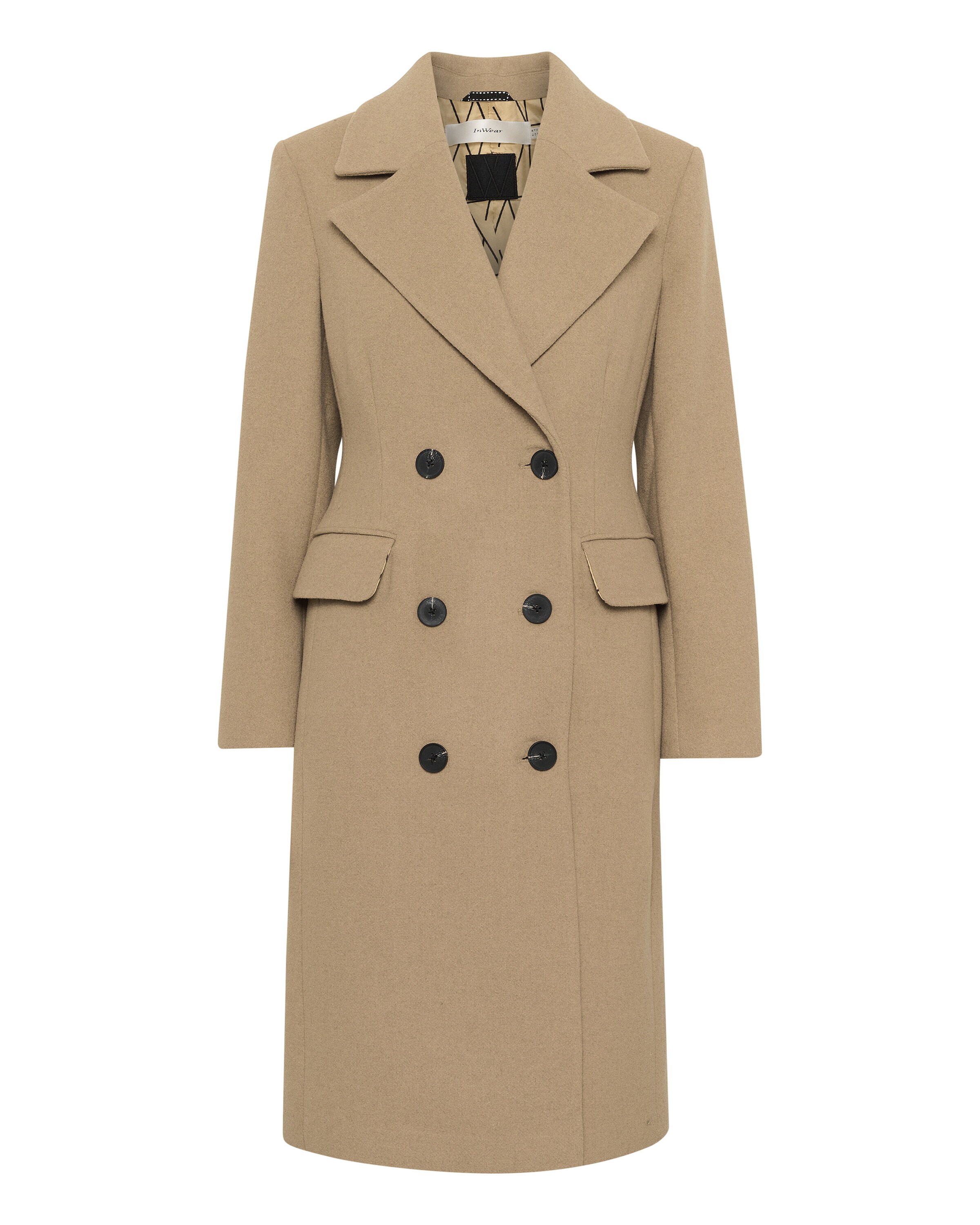 Manteau mi-saison 'Thora' InWear en marron : devant