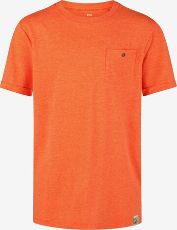 T-Shirt WE Fashion en orange : devant