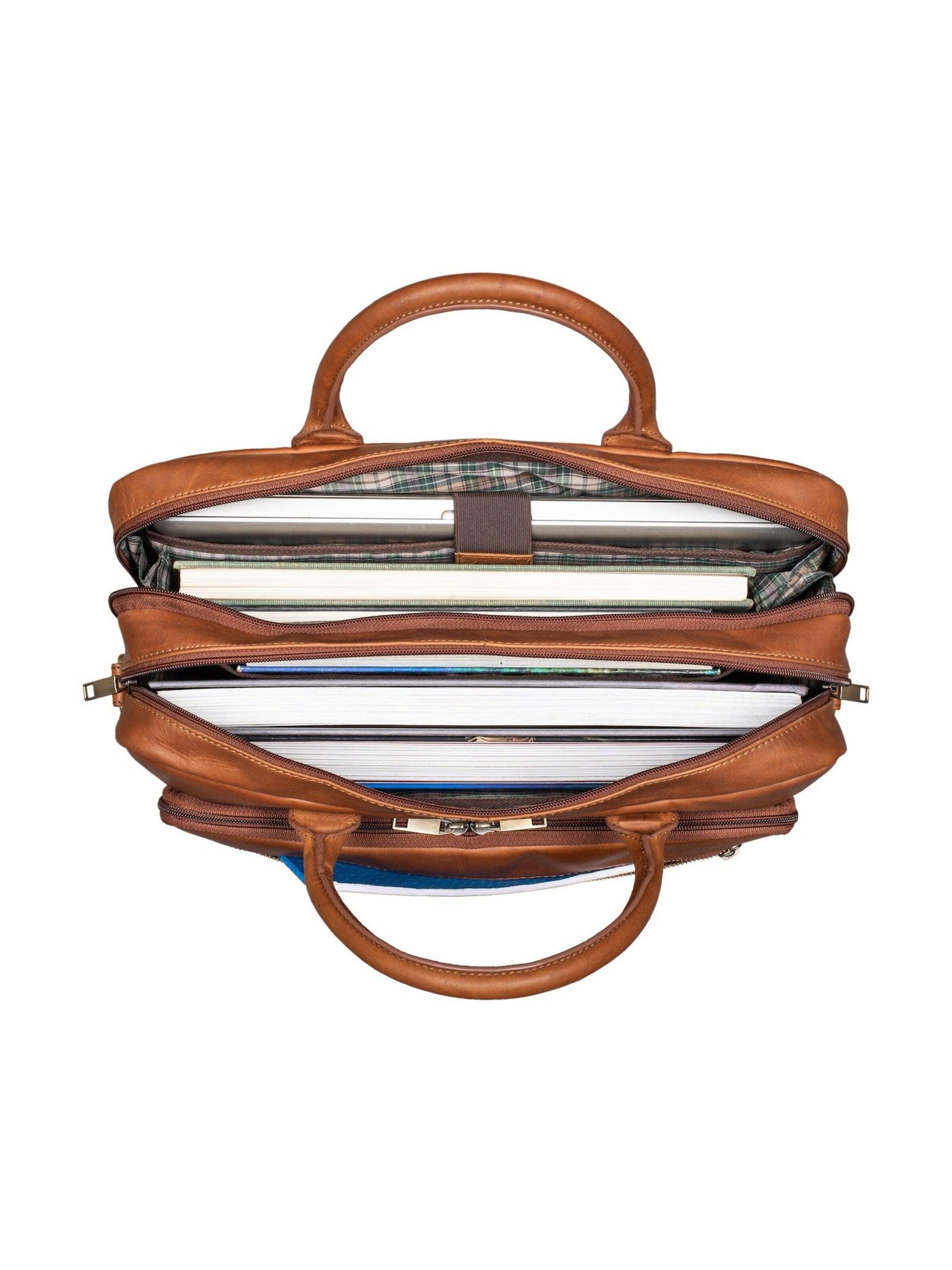 Benthill Briefcase in Brown