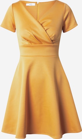 WAL G. فستان بلون برتقالي: الأمام