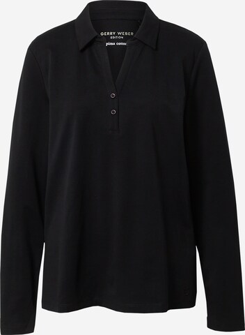 GERRY WEBER Shirt in Zwart: voorkant