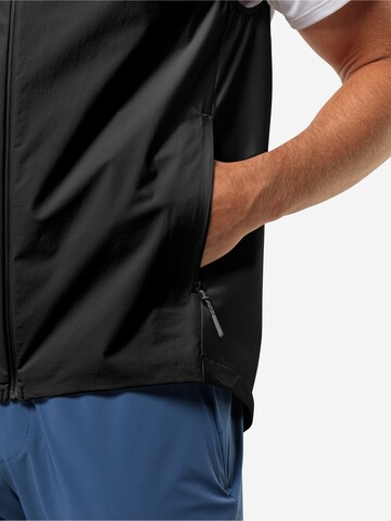 JACK WOLFSKIN Sports vest 'PRELIGHT' in Black