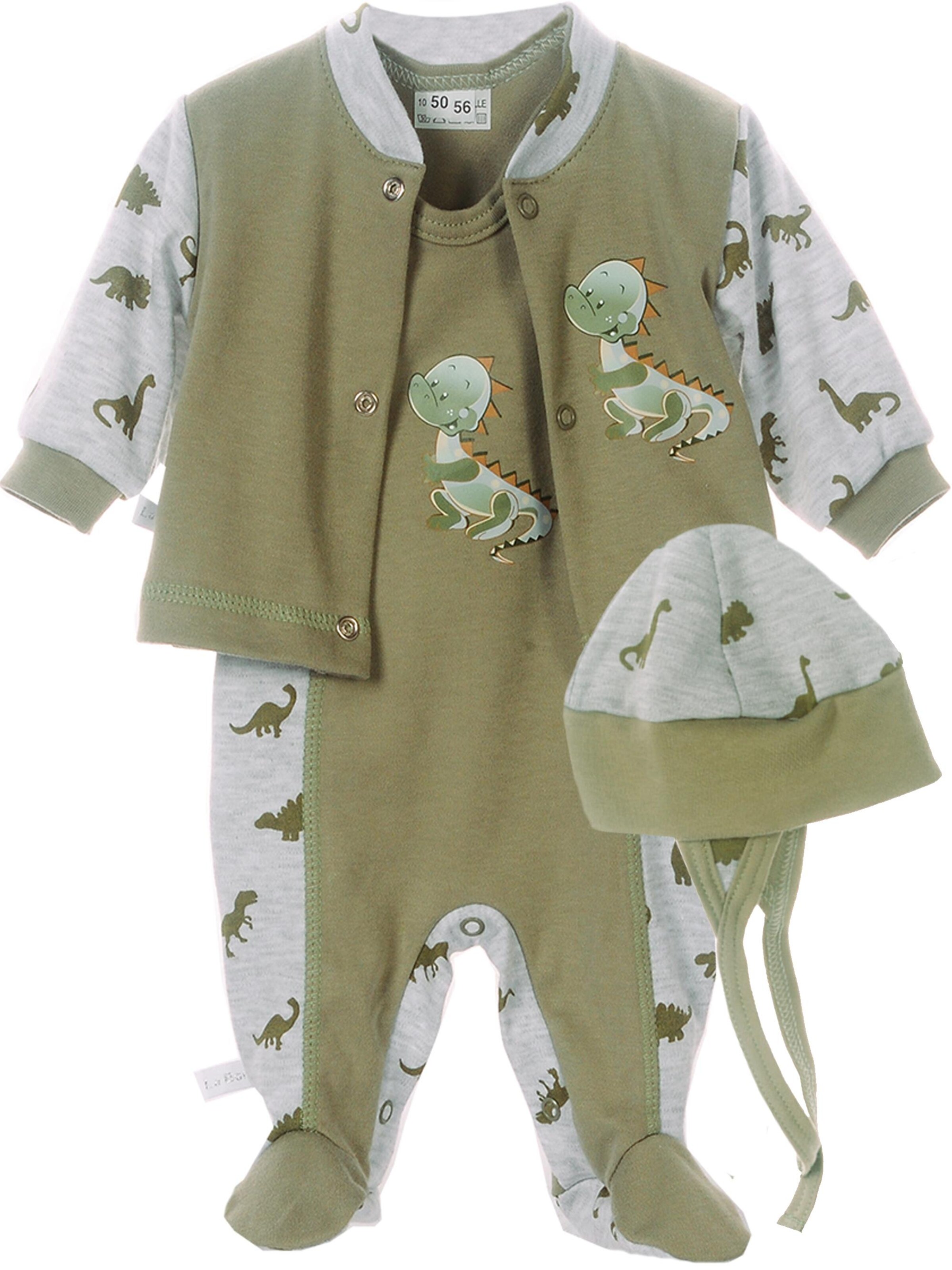 La Bortini Set in Grün: Vorderseite