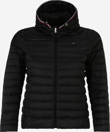 TOMMY HILFIGER Between-season jacket in Black: front