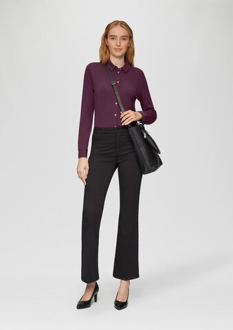 s.Oliver BLACK LABEL Shirt in Lila