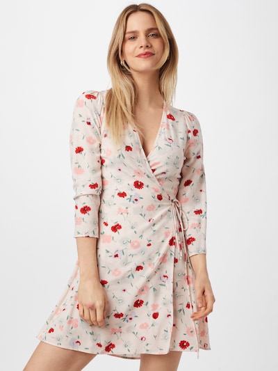 Rochie Samsoe Samsoe pe verde / roz / roz pudră / roșu, Vizualizare model