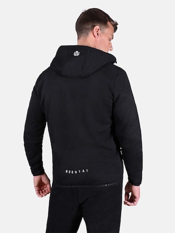 MOROTAI Athletic Zip-Up Hoodie 'Neo' in Black