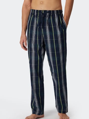 SCHIESSER Pyjamabroek in Zwart: voorkant