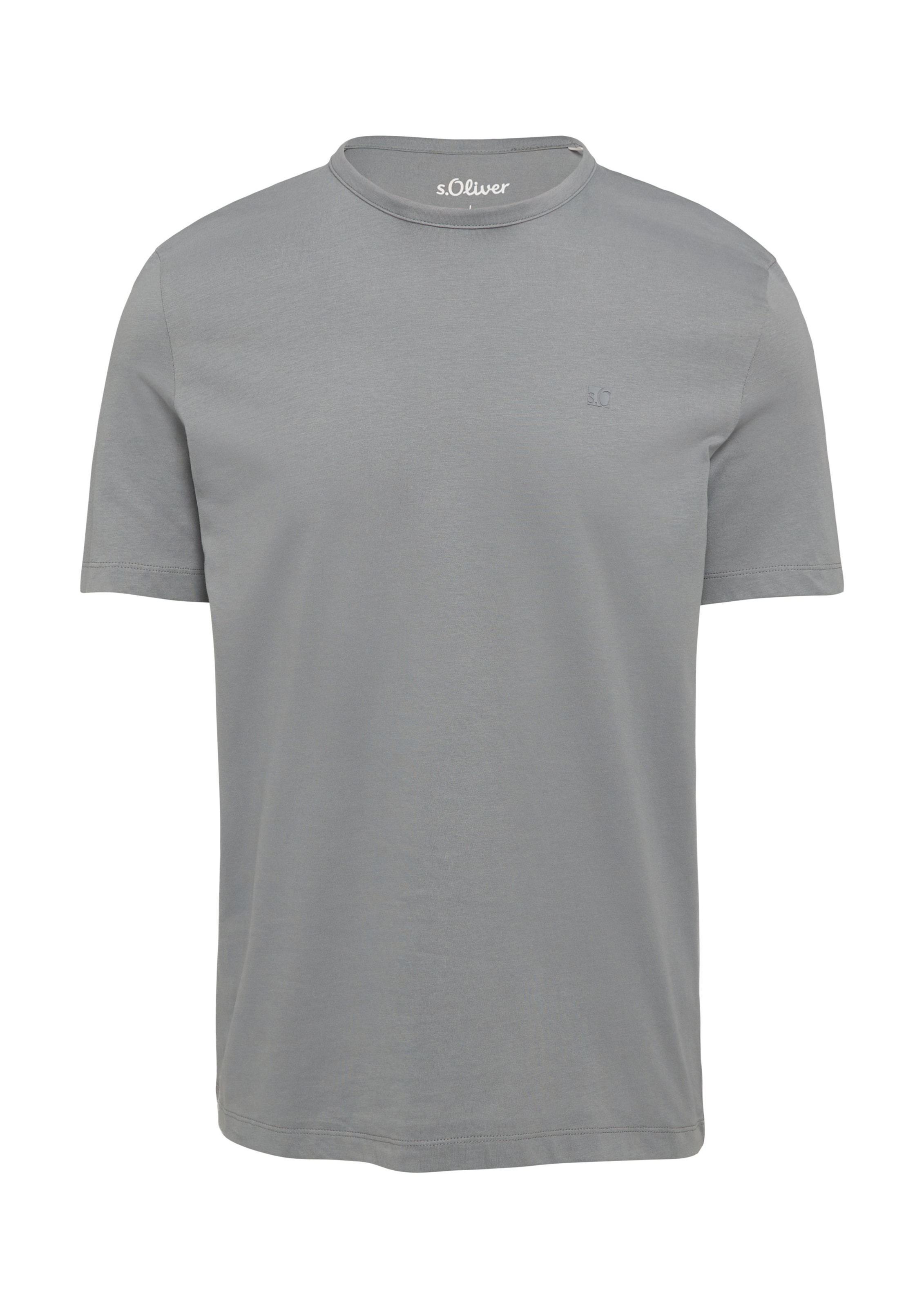 T-Shirt s.Oliver en gris : devant