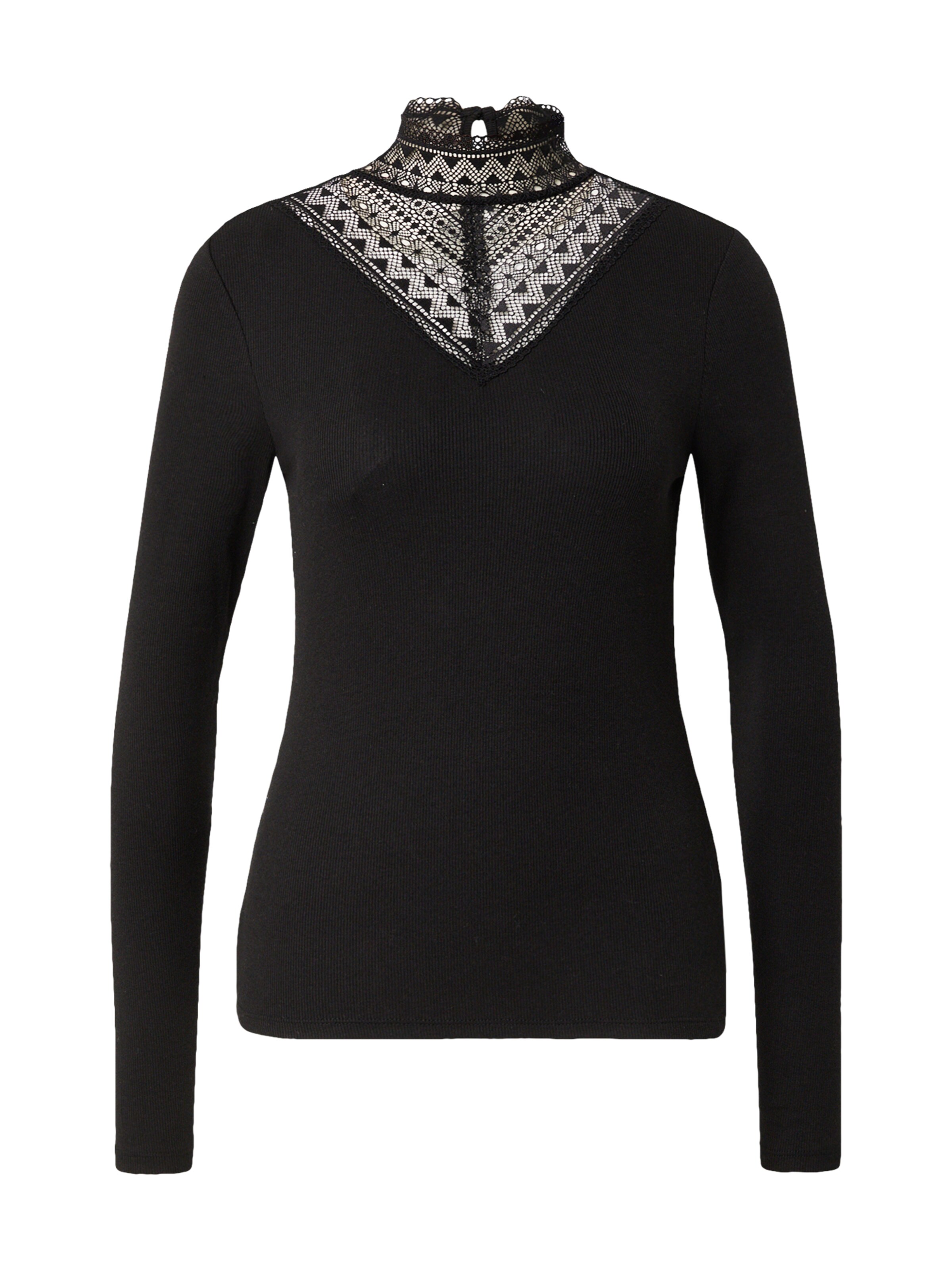 QS Shirt in Black: front