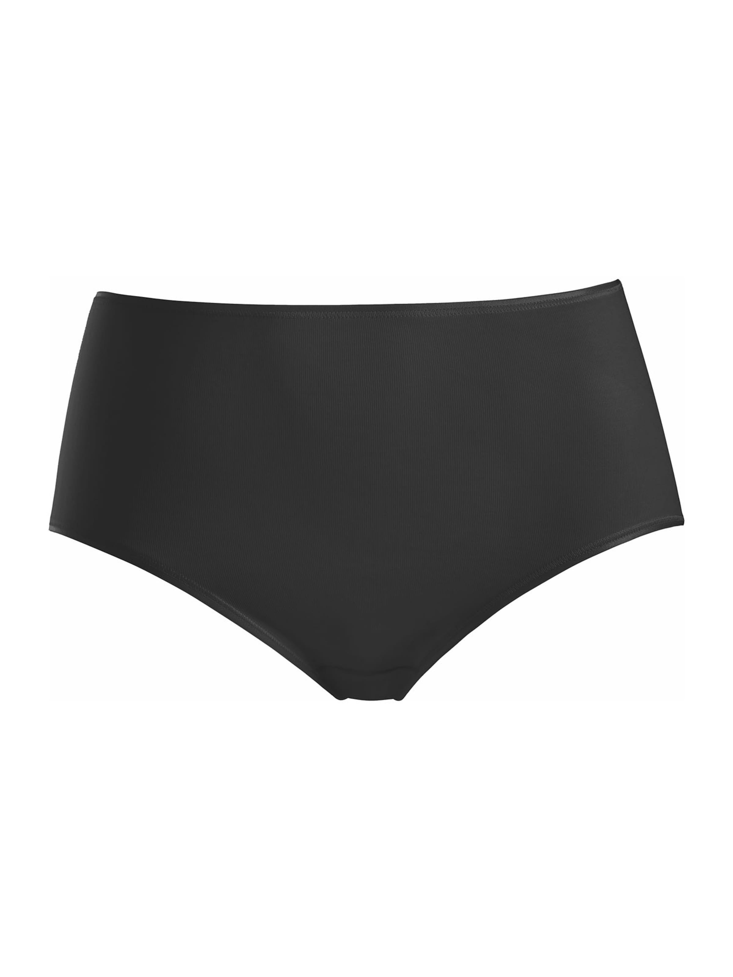 Slip ' Cotton Seamless ' Hanro en noir : devant