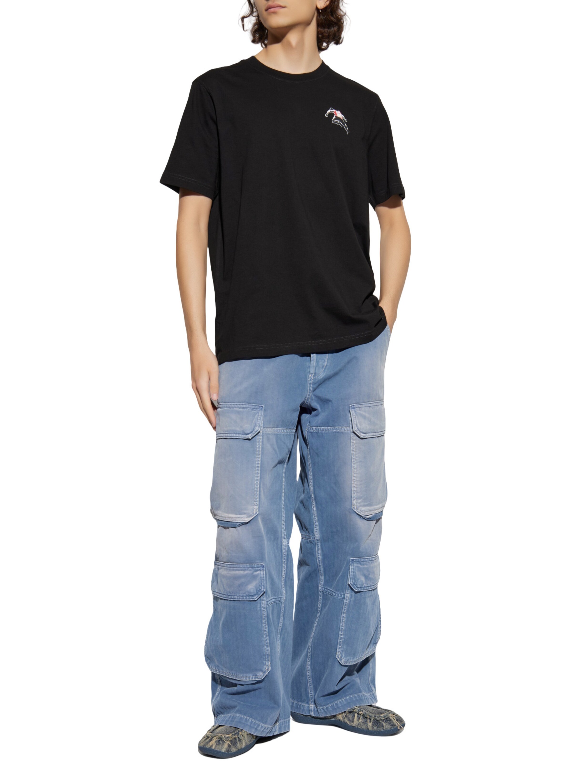 T-Shirt 'T-ADJUST-T3' DIESEL en noir