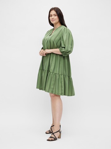 Robe-chemise 'Etna' EVOKED en vert