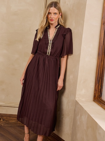 love & roses Kleid in Braun
