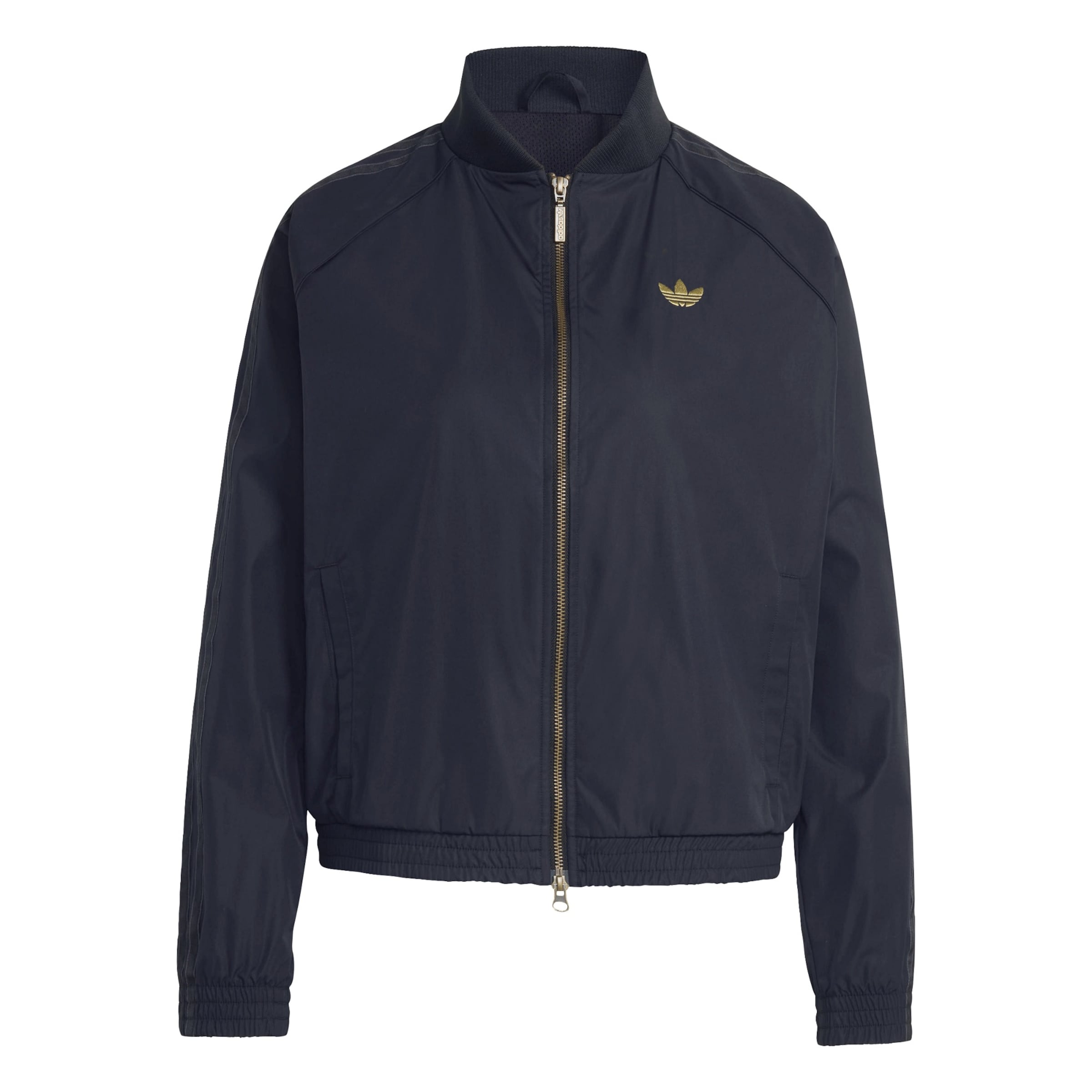 ADIDAS ORIGINALS Jacke in gold / schwarz, Produktansicht