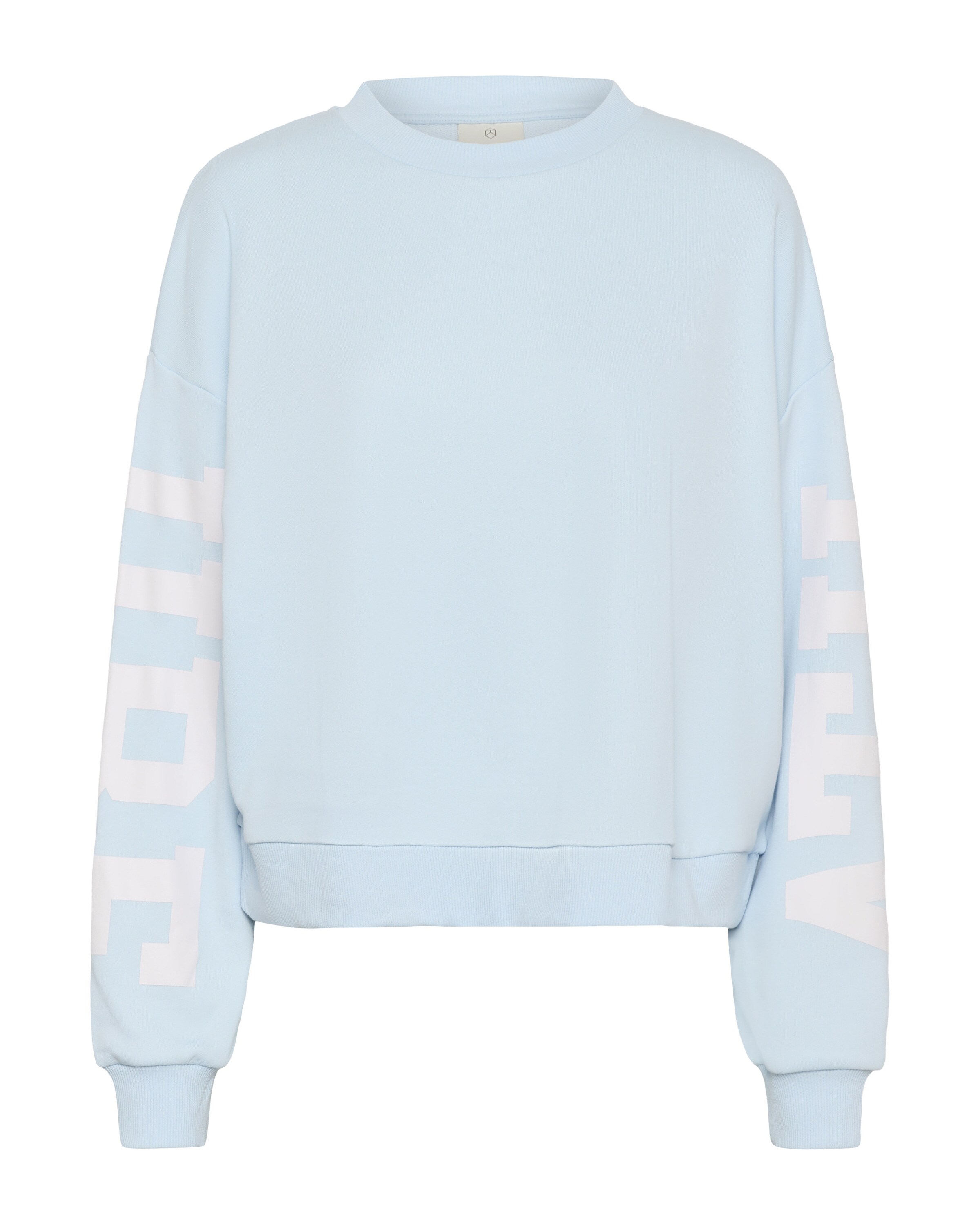Kaffe Sweatshirt in Blauw: voorkant