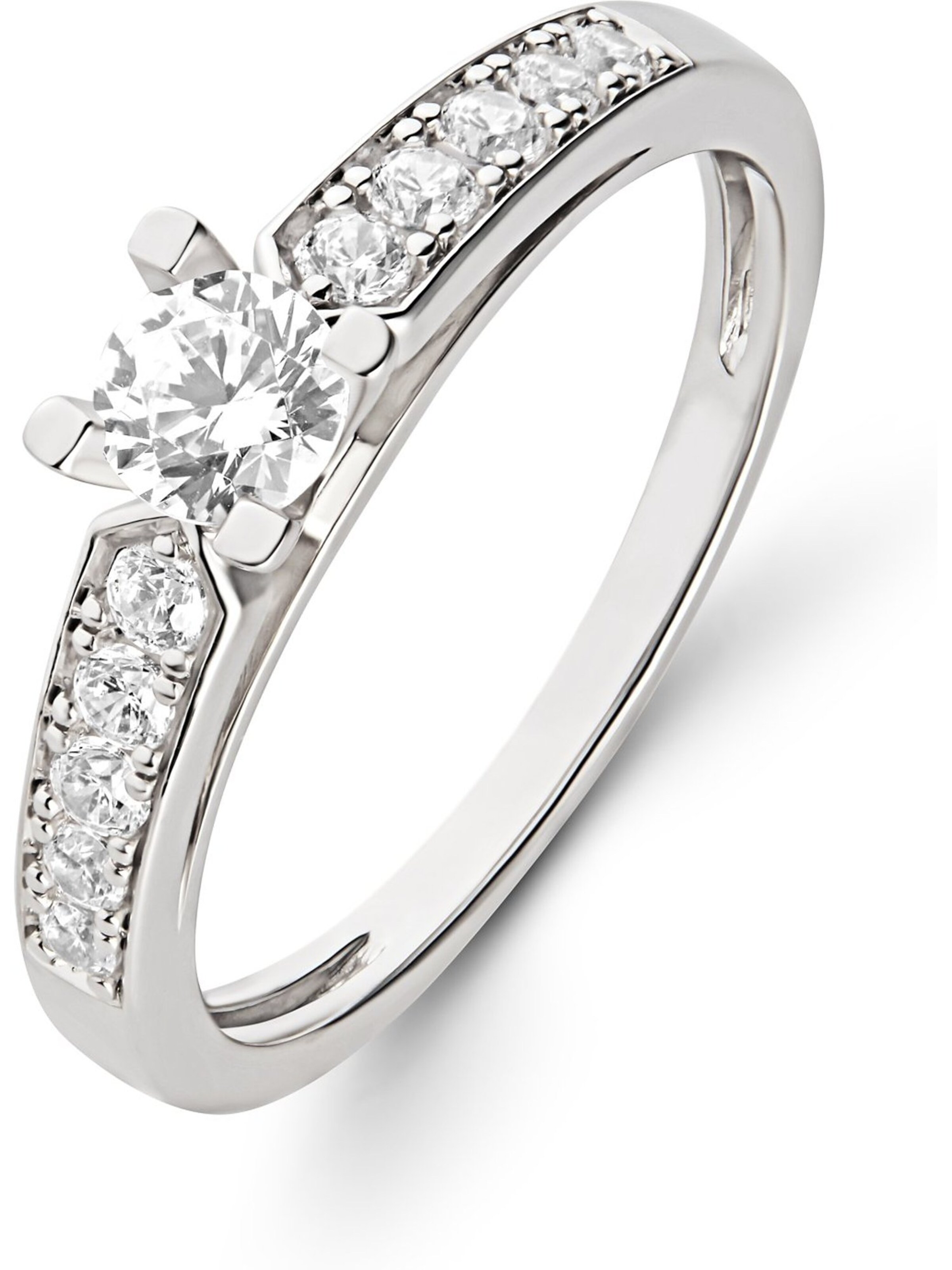 CHRIST Ring in Silber: Vorderseite