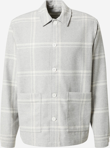 minimum Regular Fit Skjorte 'Staan' i grå: forside