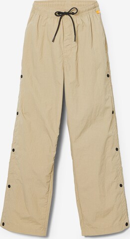 TIMBERLAND Loose fit Trousers in Beige: front