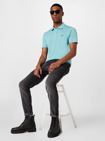 LACOSTE Slim fit Shirt in Blauw