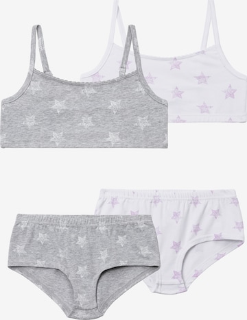 BUFFALO Underwear Set in Grey: front