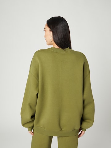 Smiles Sweatshirt 'Jay' in Green