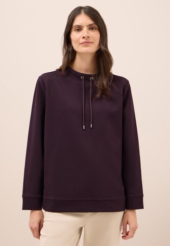 CECIL Sweatshirt in Lila: Vorderseite
