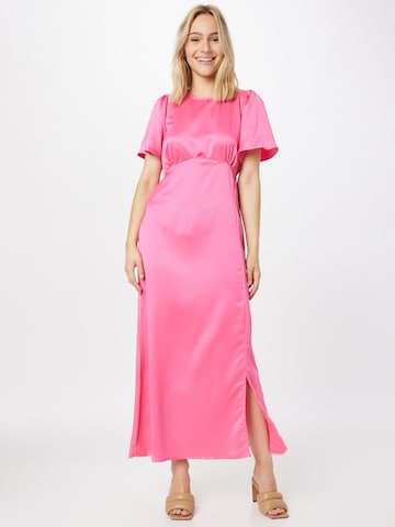 SISTERS POINT Suknia wieczorowa 'CANE' w kolorze różowy: przód