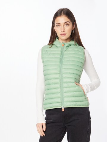 SAVE THE DUCK Bodywarmer 'DIA' in Groen: voorkant