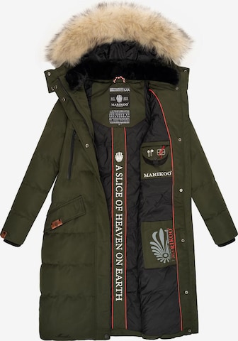 Manteau d’hiver 'Schneesternchen' MARIKOO en vert