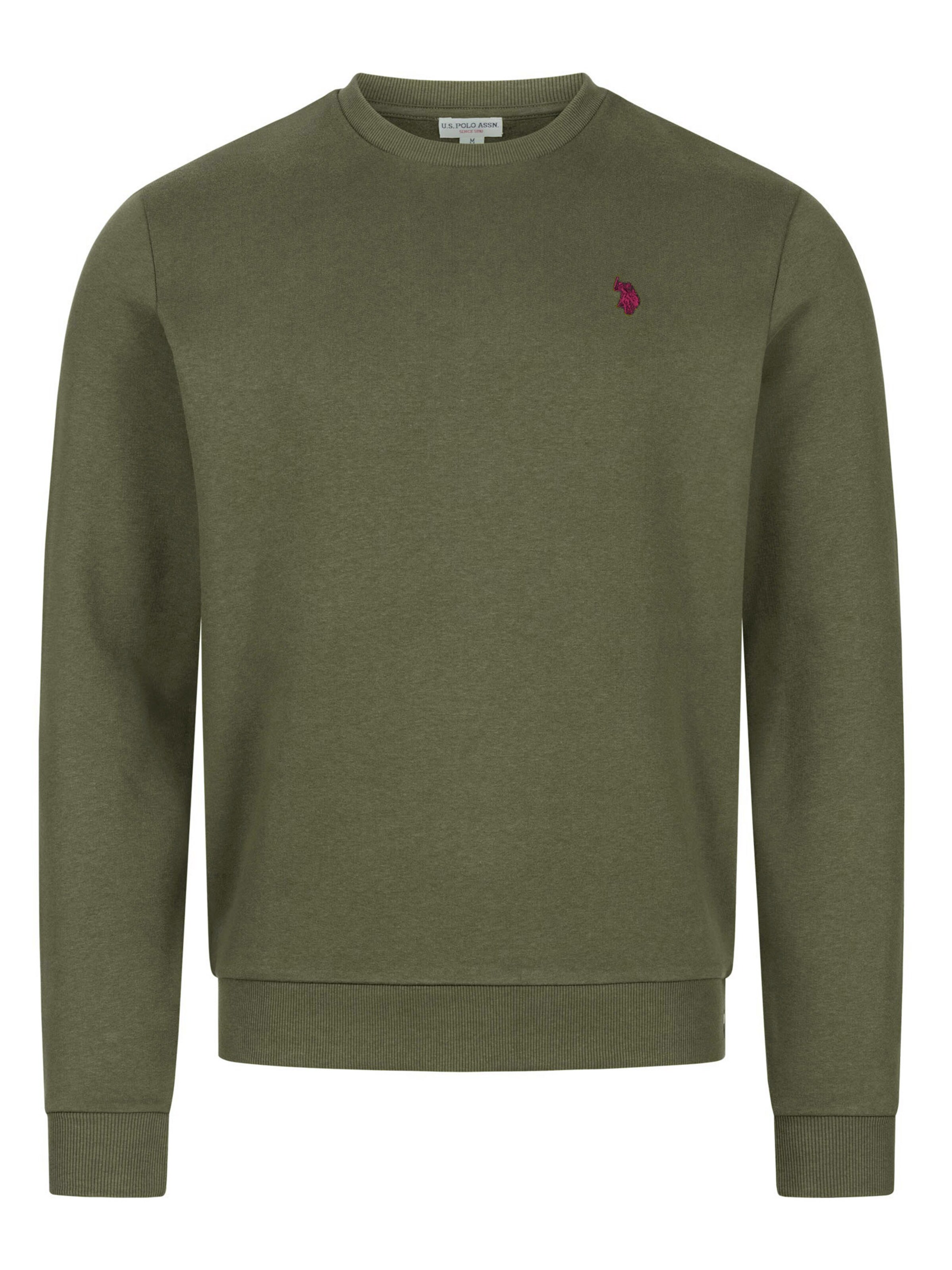 Sweat-shirt U.S. POLO ASSN. en vert : devant