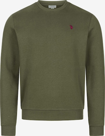 U.S. POLO ASSN. Sweatshirt in Green: front