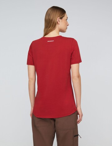 MAMMUT Performance Shirt in Red