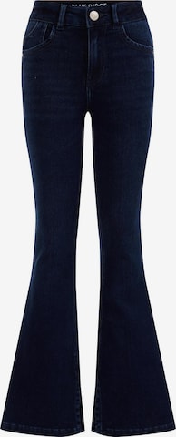 WE Fashion Flared Jeans in Blue: front