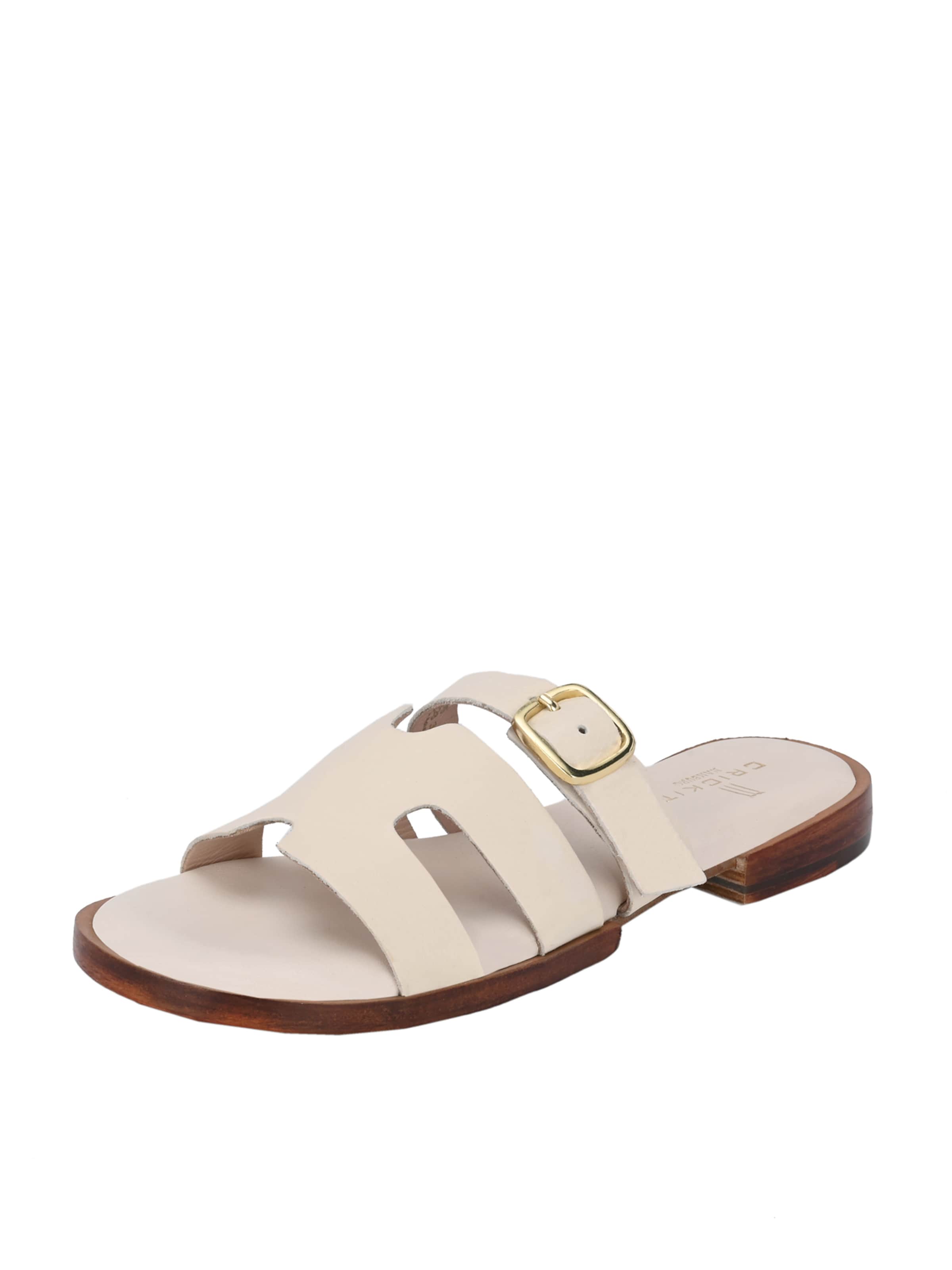 Crickit Sandale ' ODETTE ' in Beige: Vorderseite