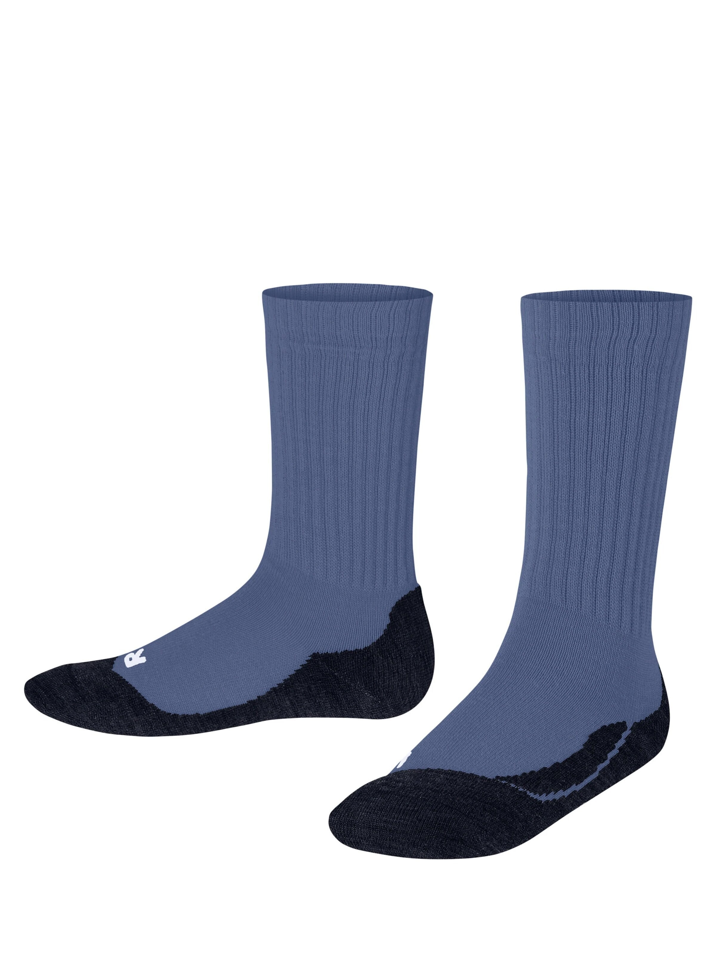 FALKE Socks 'Active Warm' in Blue: front