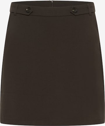 Jupe 'Merle' Kaffe en marron : devant