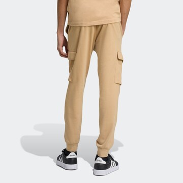 ADIDAS SPORTSWEAR Tapered Sporthose in Beige