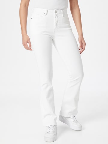 évasé Jean 'DION' Pepe Jeans en blanc : devant