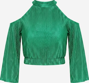 Ulla Popken Shirt in Grün: Vorderseite