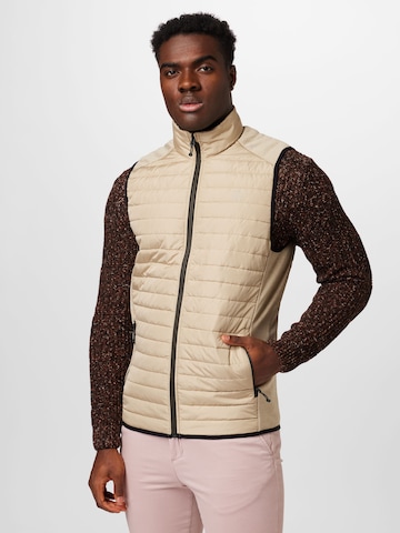 JACK & JONES Väst i beige: framsida