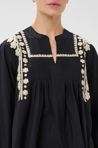CULTURE - Blusa 'Viba' en negro