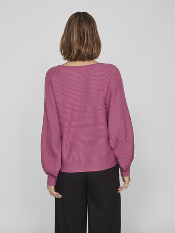 VILA Sweater in Purple