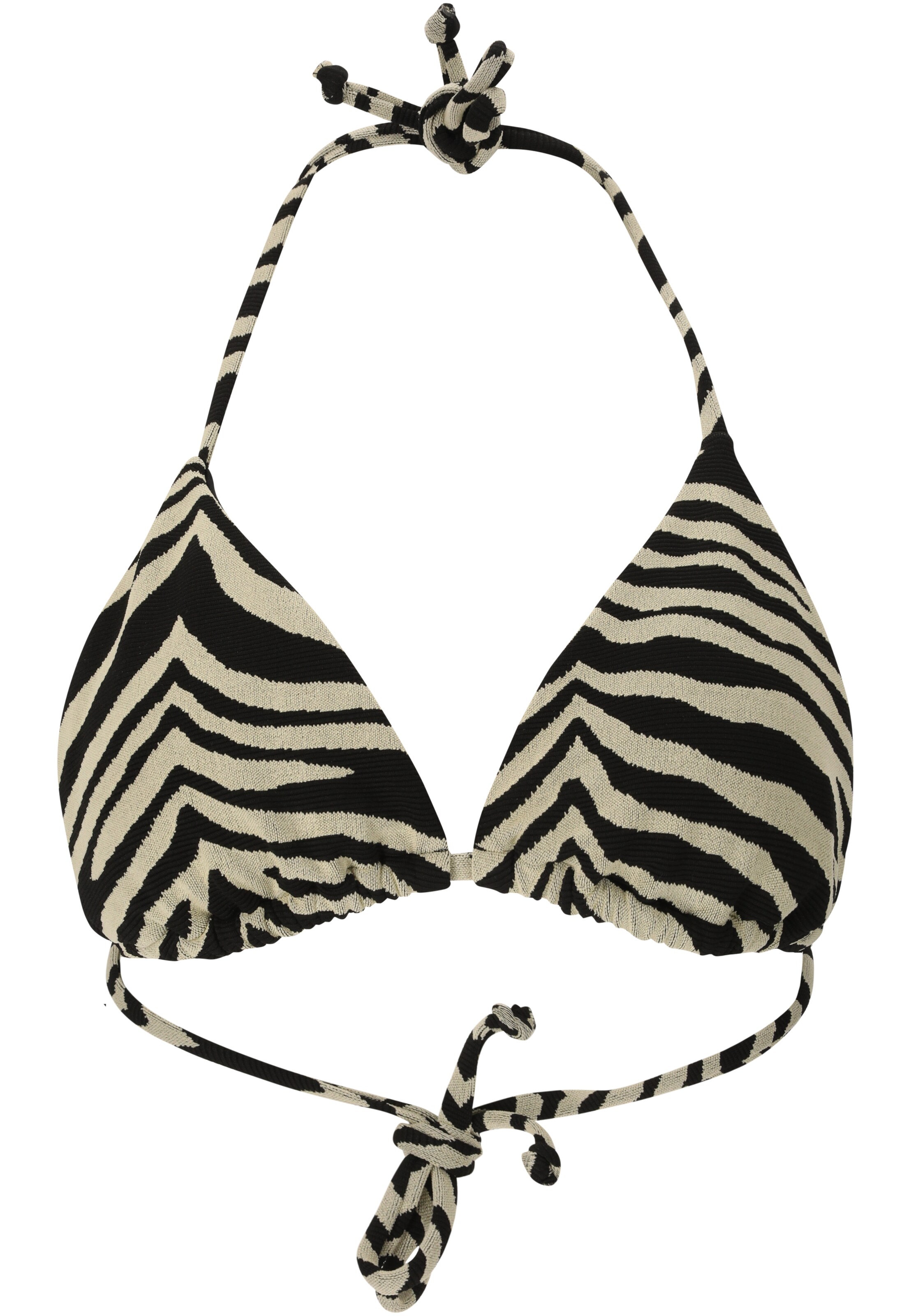 Athlecia Triangle Bikini top 'Tibbits' in Yellow: front