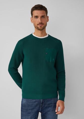 s.Oliver Sweater in Green: front