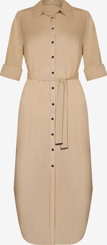 Marc & André Shirt Dress in Beige: front