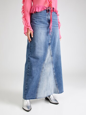 ABOUT YOU x Emili Sindlev Skirt 'Ruby' in Blue: front