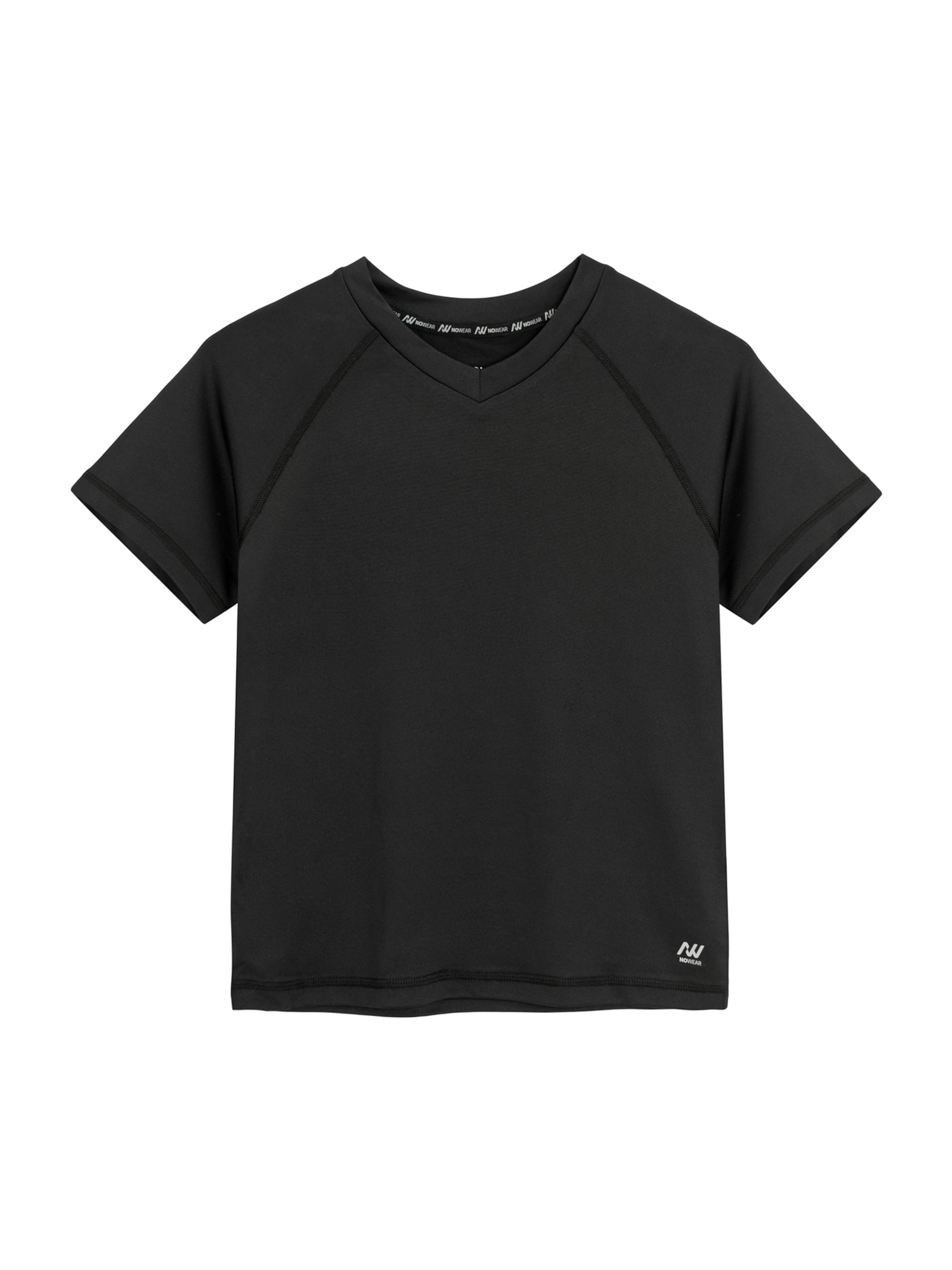NoWear Tričko - Čierna: predná strana