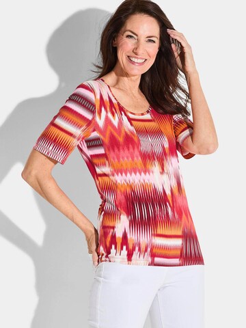 Goldner Shirt in Rot