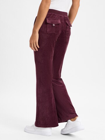 Juicy Couture Wide leg Trousers in Red